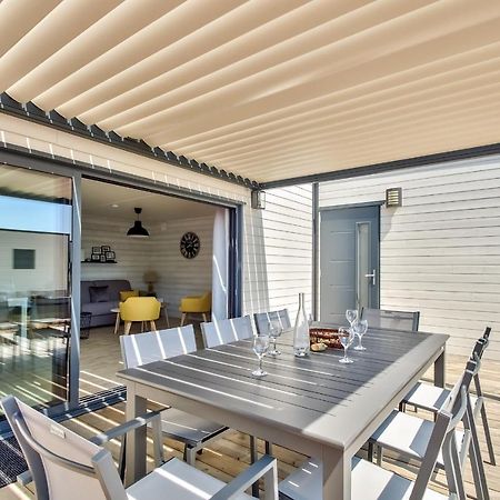 Chalet Pour 8 Dans Residence Avec Piscine Chauffee ブルティニョール・シュル・メール エクステリア 写真